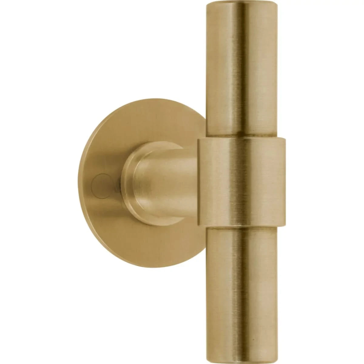 Formani | Voordeurknop PBT100V Vast op Rozet | PVD mat goud