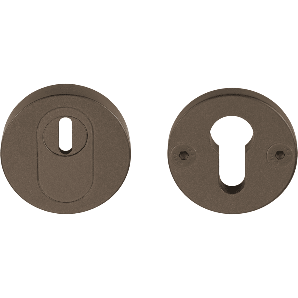 Formani | PBVEIL-KT | massief veiligheidscilinderrozet met kerntrekbeveiliging | SKG*** | Brons