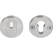 Formani | PBVEIL | massief veiligheidscilinderrozet met kerntrekbeveiliging | SKG*** | Mat Roestvast Staal