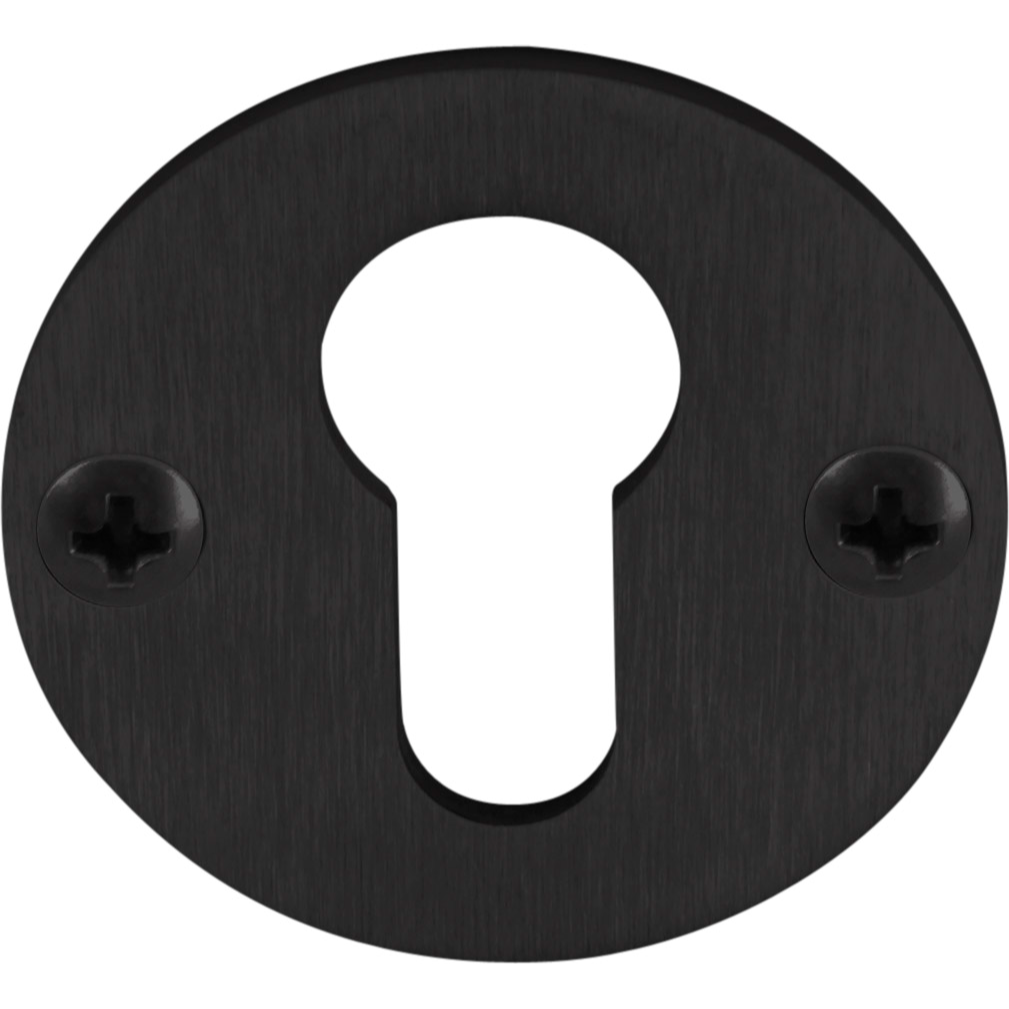 Formani | Cilinderrozet | PBY50 | Rond | PVD mat zwart