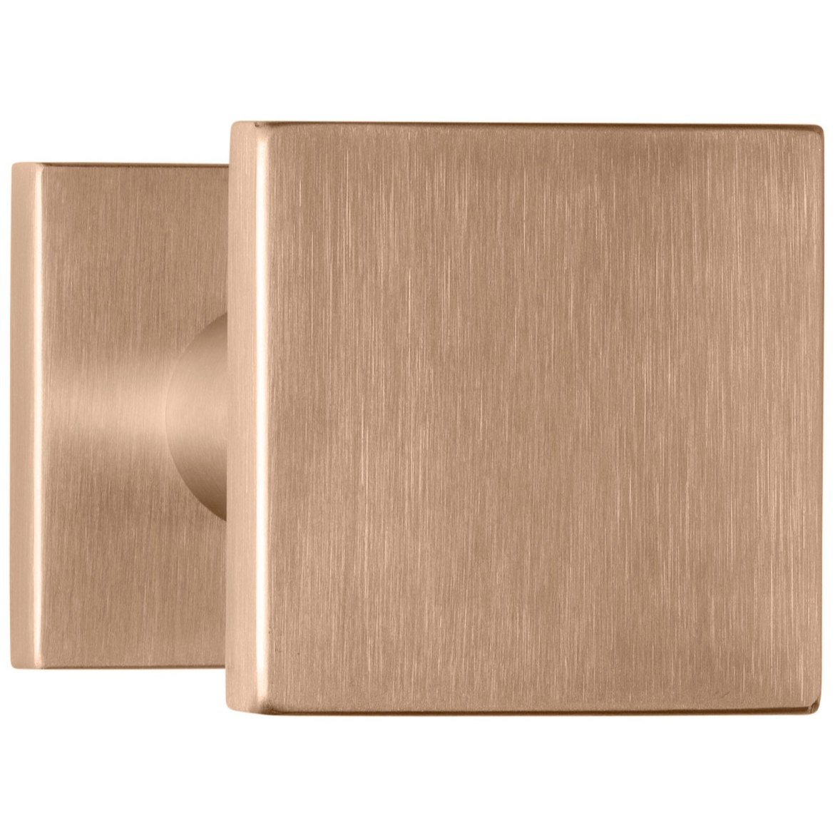 Formani | Voordeurknop BSQ60V Vast op Rozet | PVD licht brons