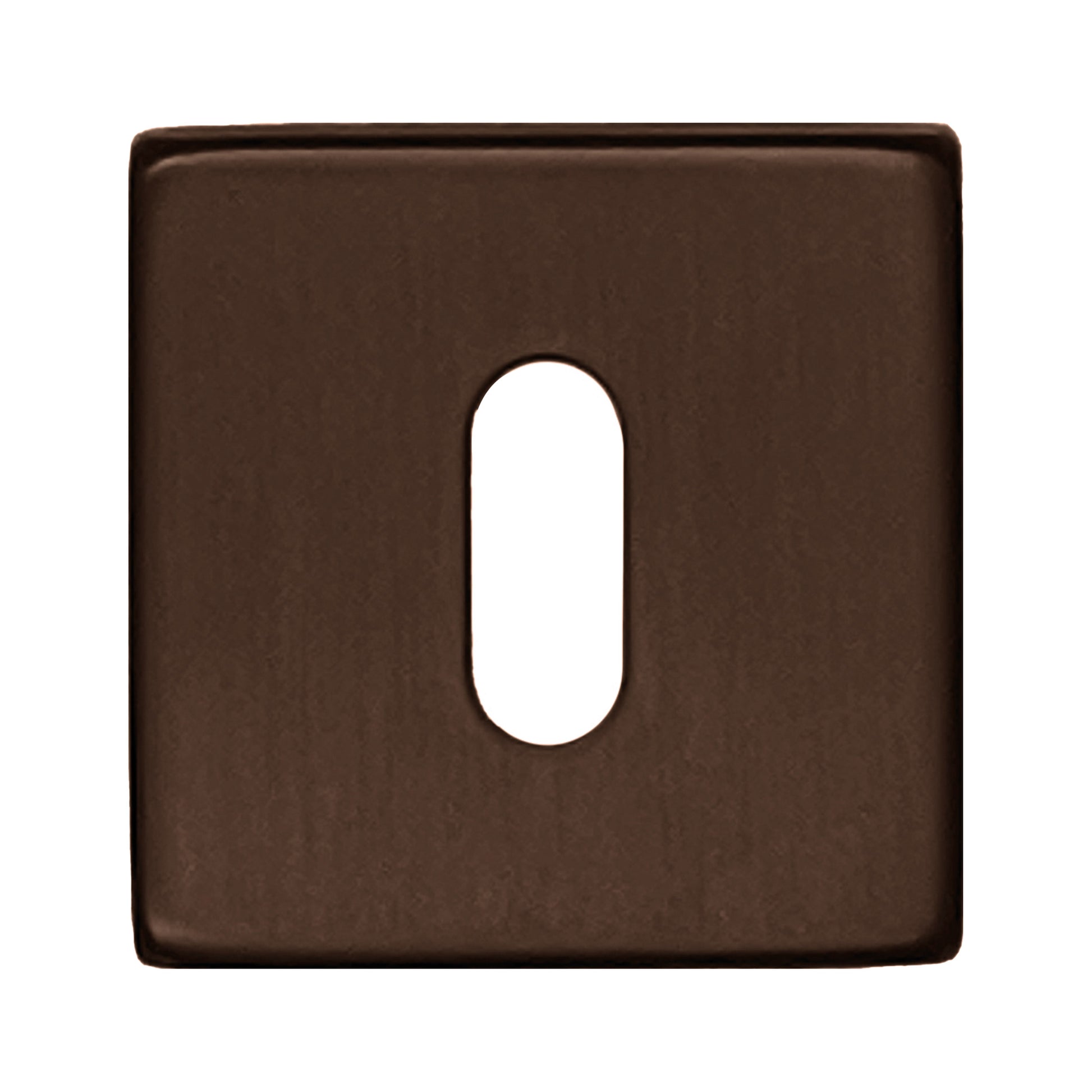 HDD Pro Sleutelplaatje Square Shape Mat Brons - Deurbeslag-expert