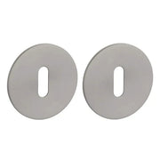 STERK | Basalt PVD antraciet grijs sleutelplaatjes | OVAL 1710 | Ultra dun 3mm