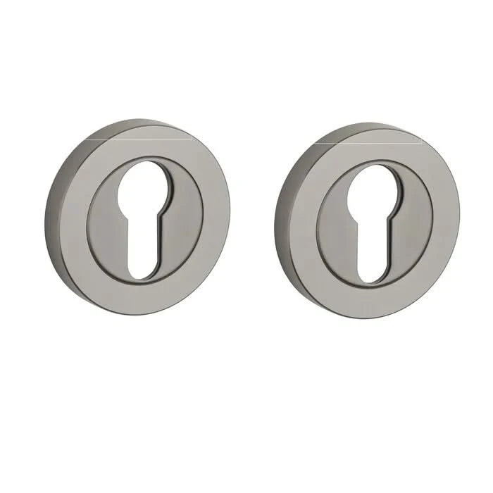 STERK | Cilinderrozetten 1711 OVAL PRO | 8mm | Basalt PVD