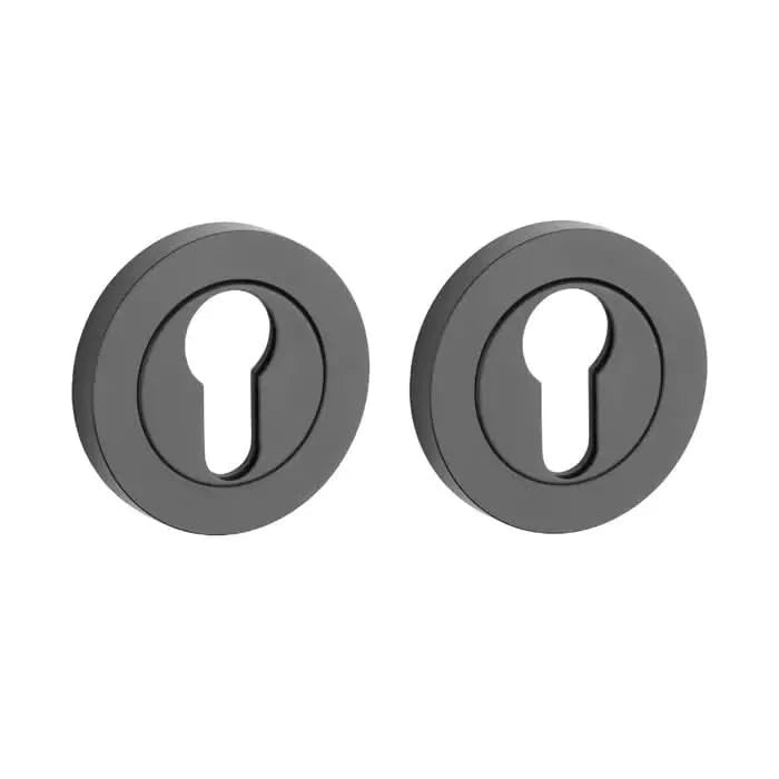 STERK | Cilinderrozetten 1711 OVAL PRO | 8mm | Zwart