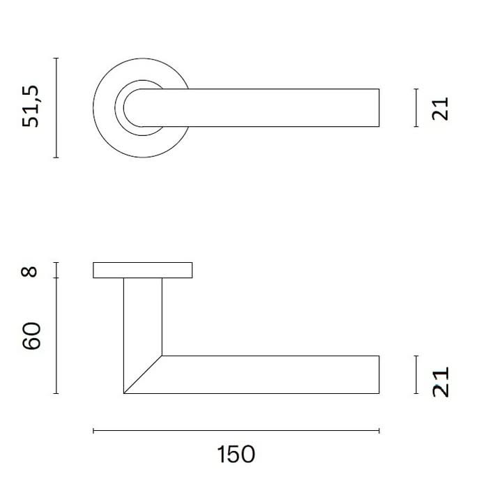 sterk rvs deurklinken oval 1740 pro 8 mm van sterk 2
