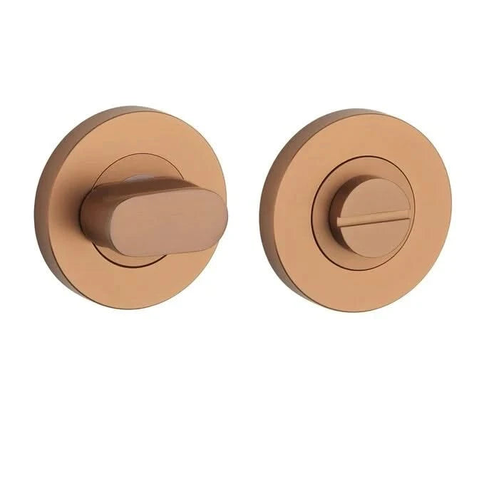 sterk wc garnituur 1712 oval pro 8mm mat koper pvd