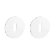 STERK | Sleutelplaatjes OVAL 1710 | Ultra dun | 3mm | Wit