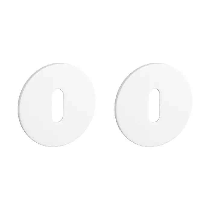 STERK | Sleutelplaatjes OVAL 1710 | Ultra dun | 3mm | Wit