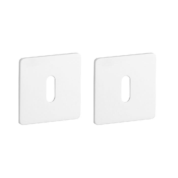 STERK | Sleutelplaatjes KVADRAT 1710 | Ultra dun | 3mm | Wit