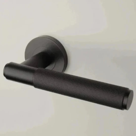 sterk zwarte deurklinken oval 1741 pro 8mm van kla