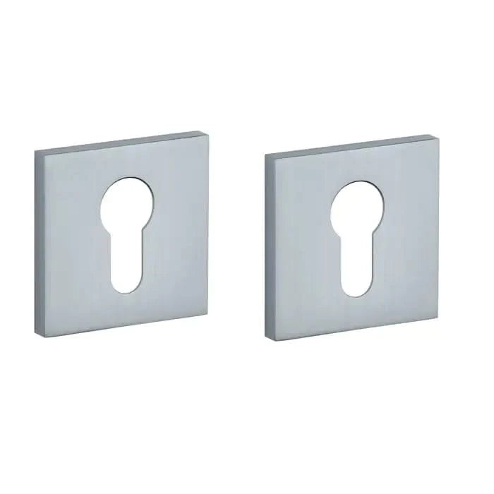 STILE | Cilinderrozetten | 53x53x7mm | Mat Chroom