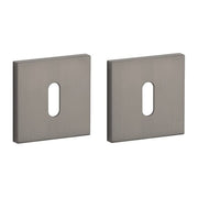 STILE | Sleutelrozetten | 53x53x7mm | Titanium