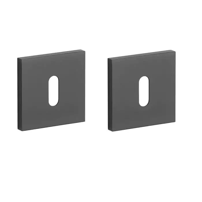 STILE | Sleutelrozetten | 53x53x7mm | Zwart