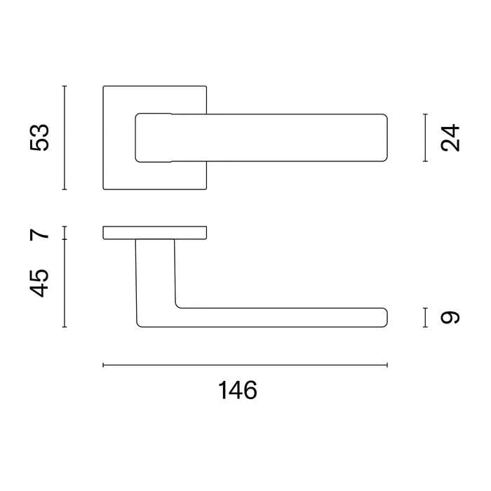 STILE Deurklinken Miia Licht Brons - Deurbeslag-expert