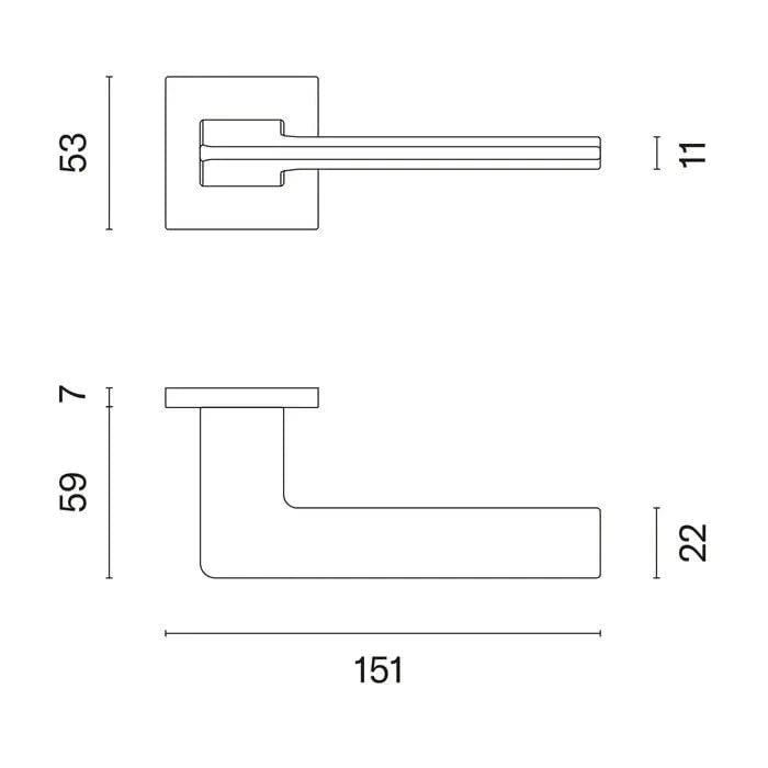 STILE Deurklinken Oma Mat Goud - Deurbeslag-expert