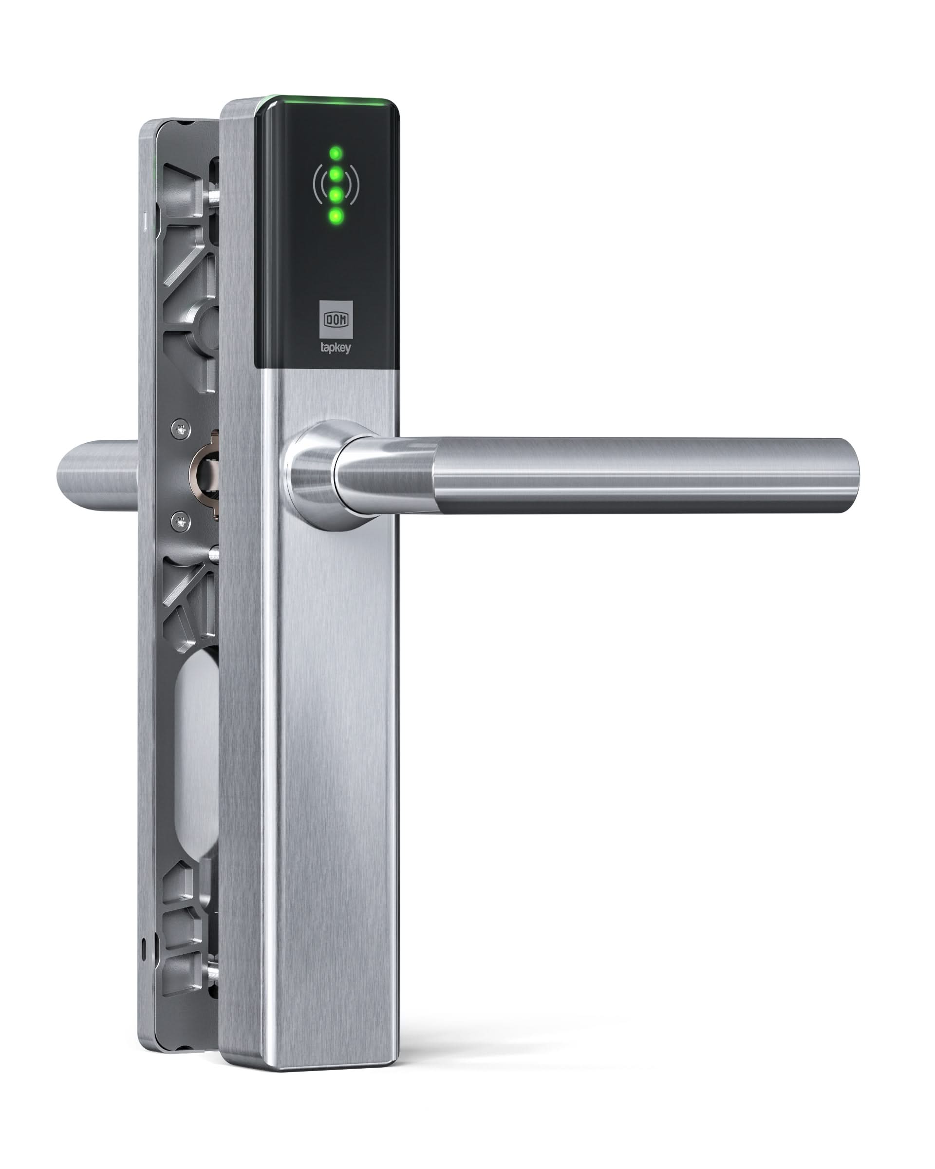 DOM Tapkey Guard S | Slimline Blind | Zilver - Deurbeslag-expert