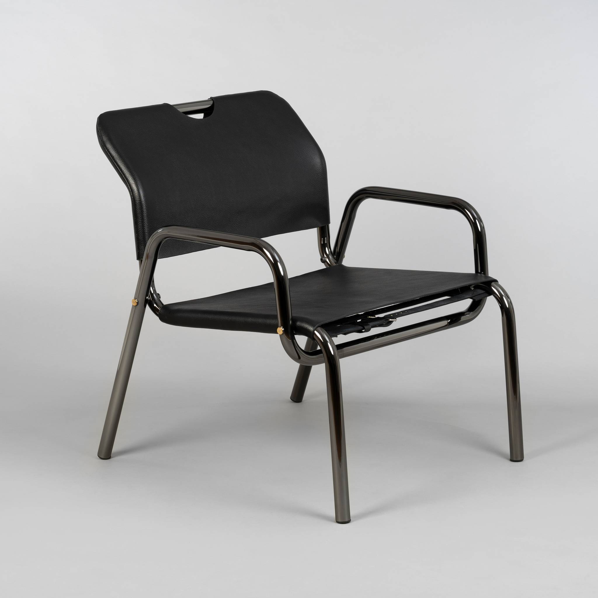 buster + punch | loungestoel the chopper chair | zwart
