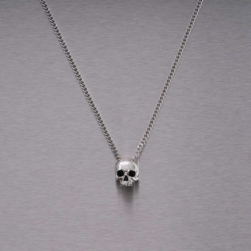 Buster + Punch | Ketting Skull Travis Barker | Zilver
