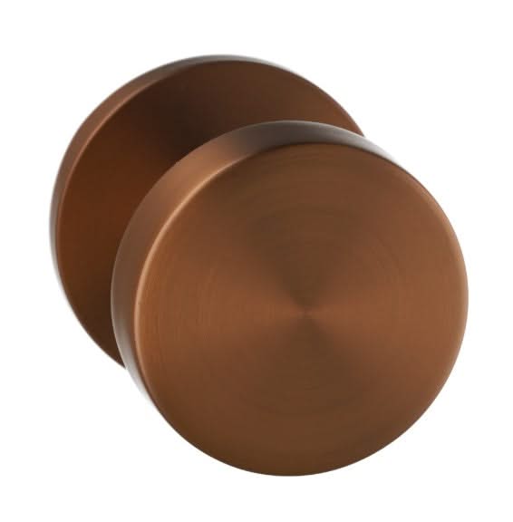 Artitec Vaste knop Permafix rond ø52x6mm PVD brons - Deurbeslag-expert