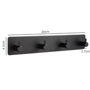 ULA roestvrijstalen muurhaak 3M sticker zelfklevende deurhaak handdoek kleding badjas rek toiletaccessoires doucheaccessoires