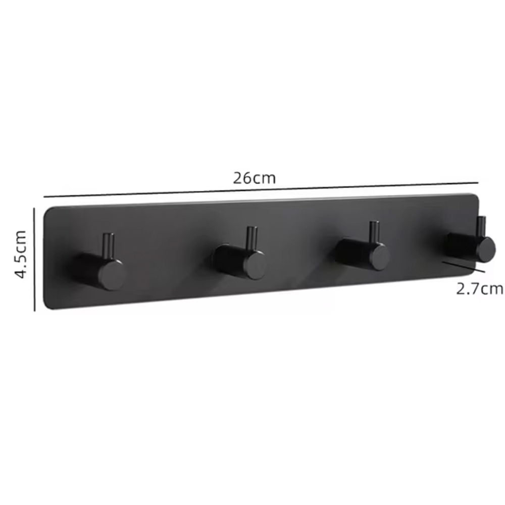 ULA roestvrijstalen muurhaak 3M sticker zelfklevende deurhaak handdoek kleding badjas rek toiletaccessoires doucheaccessoires