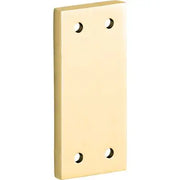 artitec | opvulplaat skg-raamsluiting 3 mm | messing ongelakt