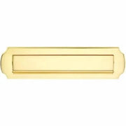 Artitec Brievenbus Briefplaat Art-Nouveau messing PVD