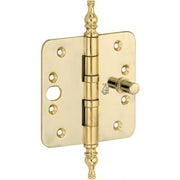 Artitec Mi Satori Kogellagerscharnier SKG3 ronde hoek vaas 89x89mm messing pvd - Deurbeslag-expert