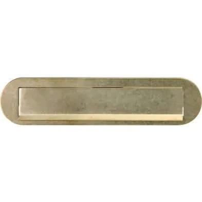 Artitec Brievenbus Briefplaat ovaal Mi Satori messing antiek