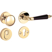 Artitec Mi Satori knop/kruk op rozet Antique ebben messing gelakt / messing PVD productfoto