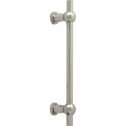 Artitec meubelgreep Chemin de Fer 240 mm glans nikkel vooraanzicht