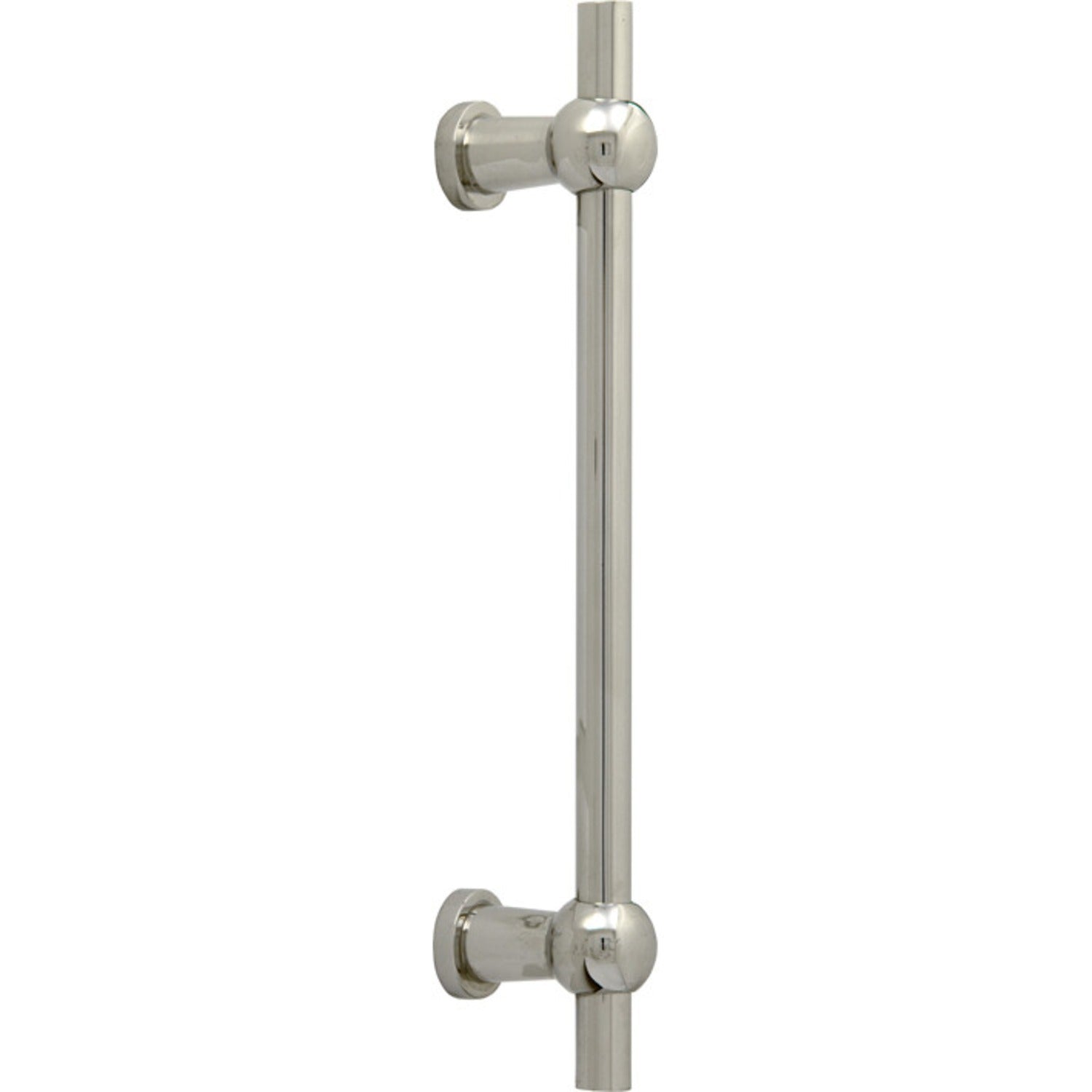 Artitec meubelgreep Chemin de Fer 240 mm glans nikkel vooraanzicht