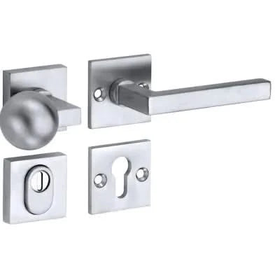 Artitec Mi Satori SKG3 knop/kruk op rozet Kare m/ KTB mat chroom