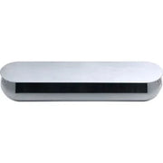 Artitec Tochtklep ovaal mat chroom 330 x 80