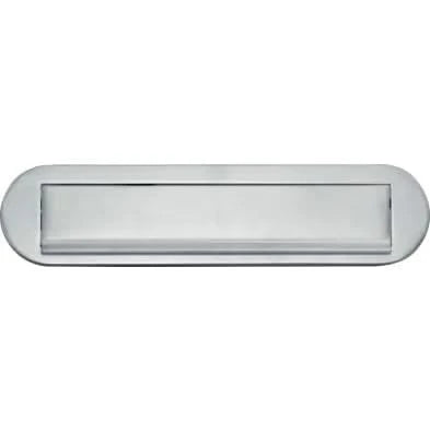 Artitec Brievenbus Briefplaat ovaal Mi Satori antiek chroom mat