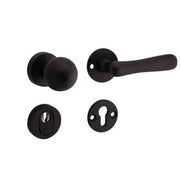 Artitec Mi Satori SKG3 knop/kruk op rozet Linea XL m/ KTB mat zwart