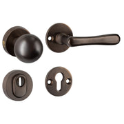 Artitec Mi Satori Linea knop/kruk messing antiek brons vooraanzicht
