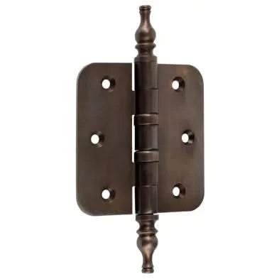 Artitec Mi Satori Kogellagerscharnier ronde hoek vaas 76x76mm messing antiek brons - Deurbeslag-expert