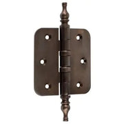 Artitec Mi Satori Kogellagerscharnier ronde hoek vaas 89x89mm messing antiek brons - Deurbeslag-expert