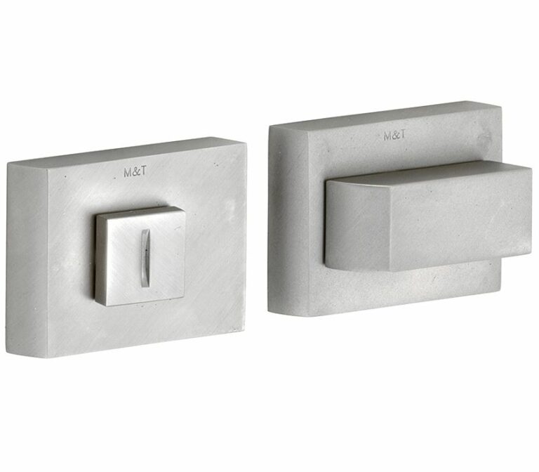 Artitec WC-sluiting 5-8mm Tukan Rechtsdraaiend Mat nikkel ongelakt - Deurbeslag-expert