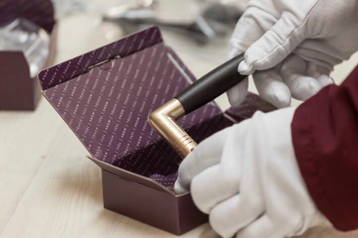 Artitec Mi Satori Draaikiepgarnituur Ton ebben/Elegant messing gelakt - Deurbeslag-expert