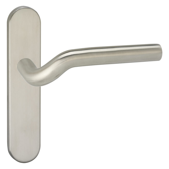 Impresso Newport inox brossé sur Bouclier Ovale Store