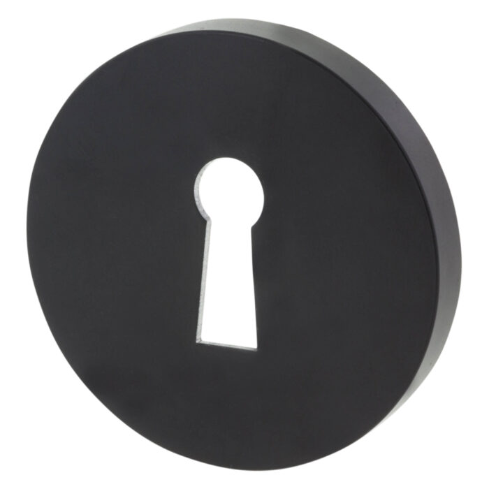 Impresso round rosette Keyboard key Matt black 5