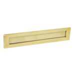 letterbox with brass spring