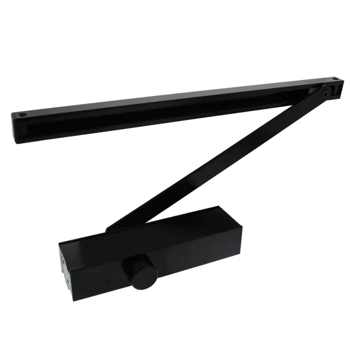 Intersteel Deurdranger met glijarm DR 124 207x55x40 mm zwart