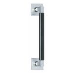 Intersteel Door handle Bau-Stil 250 mm chrome matt black