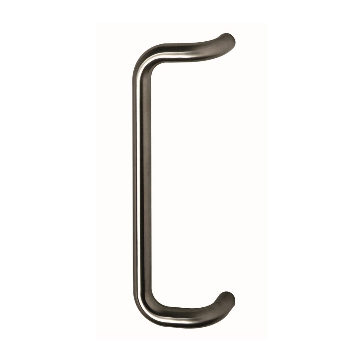 Intersteel Door handle per piece D-model 630x75x30 Centre-to-centre 600 stainless steel