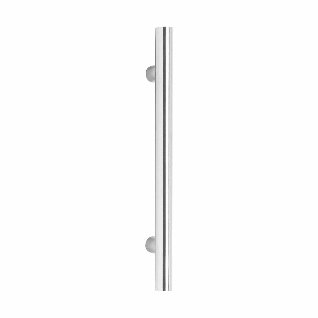 Intersteel Door handles 500 mm T shape brushed stainless steel 70 mm