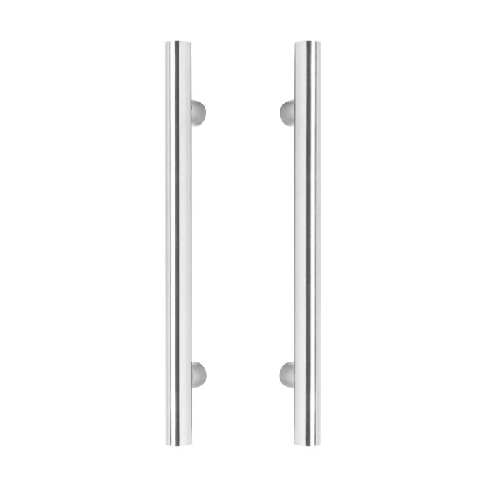 Intersteel Deurgrepen per paar T vorm 1200x80x30 HoH 1000 rvs